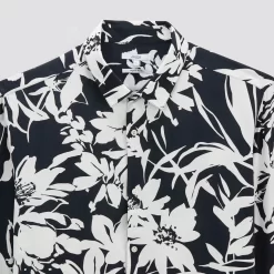 Chemise Regular Imprimé Grosse Fleur Viscose -Trendy Soldes 1003591 11214 V8