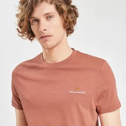 Tee Shirt Matière Flammée Brodé -Trendy Soldes 1003599 13702 V4