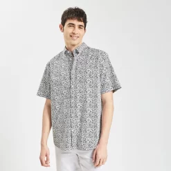 Chemisette Imprimé Fleurs Coton