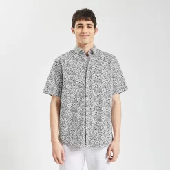 Chemisette Imprimé Fleurs Coton -Trendy Soldes 1003613 10000 V2