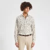 Chemise Slim Imprimé Fleur Coton Biologique
