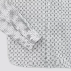 Chemise Slim Imprimé Géométrique Coton 16 Chemise Slim Imprimé Géométrique Coton -Trendy Soldes 1003622 10000 V9