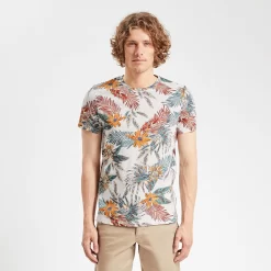 Tee Shirt Imprimé Feuillage -Trendy Soldes 1003651 10002 V2