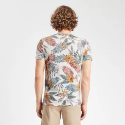 Tee Shirt Imprimé Feuillage -Trendy Soldes 1003651 10002 V3