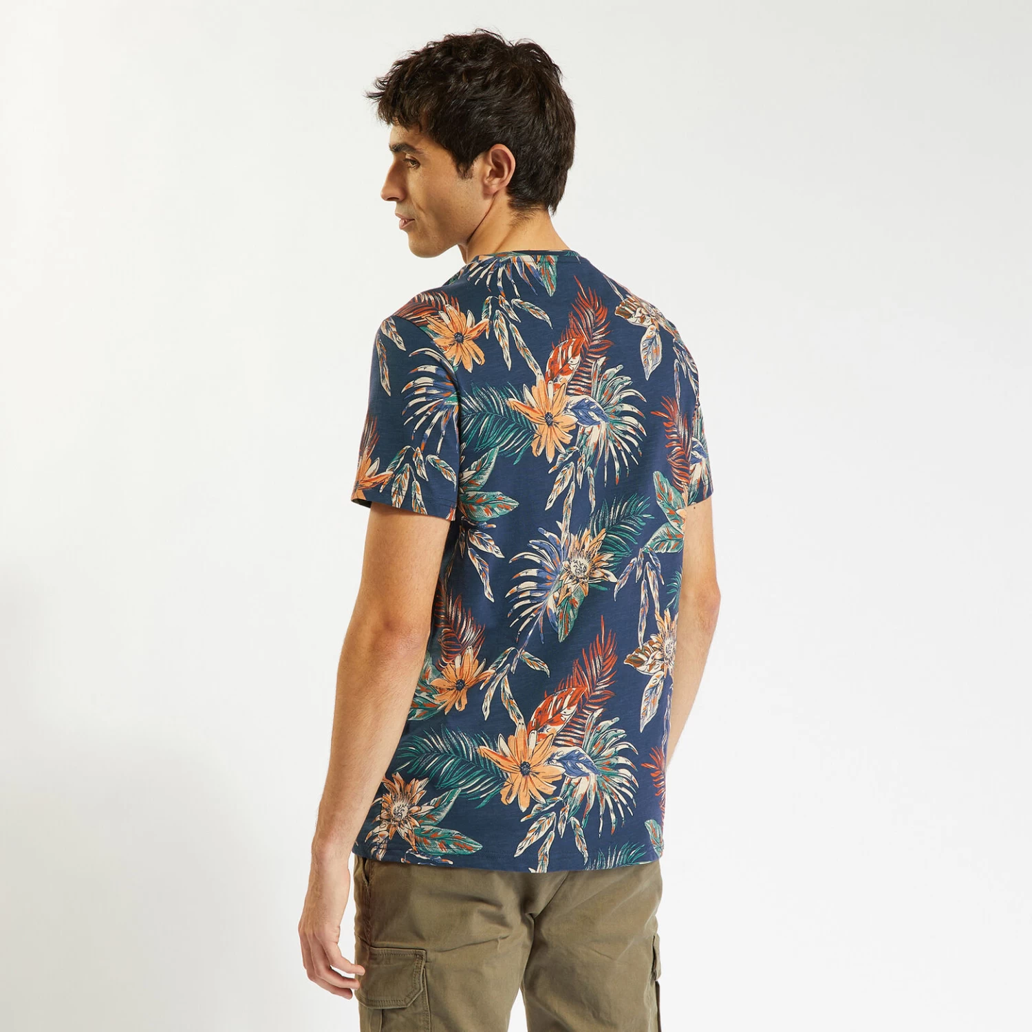 Tee Shirt Imprimé Feuillage 5 Tee Shirt Imprimé Feuillage – Image 5