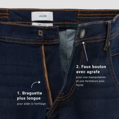 Jean Slim Pour Personne à Mobilité Réduite -Trendy Soldes 1003666 11234 V8
