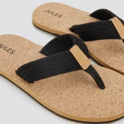 Tongs Effet Liège -Trendy Soldes 1003679 18000 V3