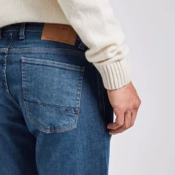 Jean Fabriqué En France Toile 100% Recyclée -Trendy Soldes 1003689 9980 V4