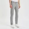 Pantalon Chino Slim Motif Pied De Puce