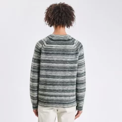 Pull Col Rond à Motif Jacquard -Trendy Soldes 1003761 18420 V3