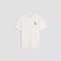 Polo Manches Courtes Piqué Brodé Poitrine -Trendy Soldes 1003779 10120 V11