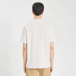 Polo Manches Courtes Piqué Brodé Poitrine -Trendy Soldes 1003779 10120 V3