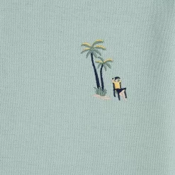 Polo Manches Courtes Piqué Brodé Poitrine -Trendy Soldes 1003779 16072 V7