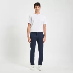 Pantalon Chino Slim "le Parfait By JULES" -Trendy Soldes 1003844 1400 V2