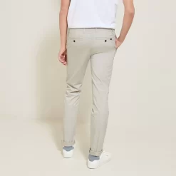 Pantalon Chino Slim "le Parfait By JULES" -Trendy Soldes 1003844 7000 V3