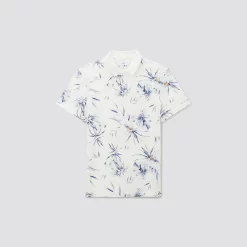 Polo Manches Courtes Jersey Imprimé -Trendy Soldes 1003848 10000 V11