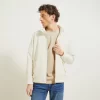 Blouson En Coton Lin Col Montant