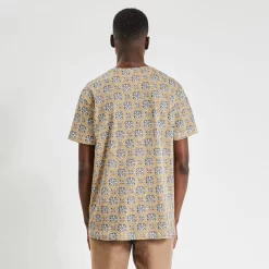 Tee Shirt En Coton Lin Imprimé -Trendy Soldes 1003853 12528 V3