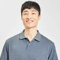 Polo Manches Courtes Pique Chiné -Trendy Soldes 1003865 11247 V4