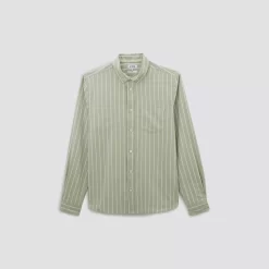 Chemise Oxford Rayures "le Parfait By JULES" -Trendy Soldes 1003878 16372 V11