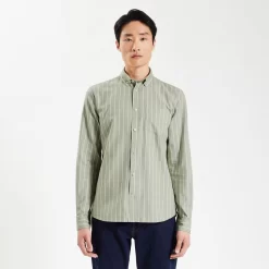 Chemise Oxford Rayures "le Parfait By JULES" -Trendy Soldes 1003878 16372 V2