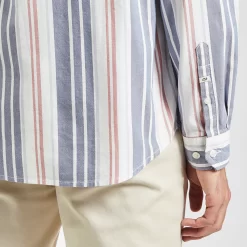 Chemise Oxford Rayures "le Parfait By JULES" -Trendy Soldes 1003878 19100 V4