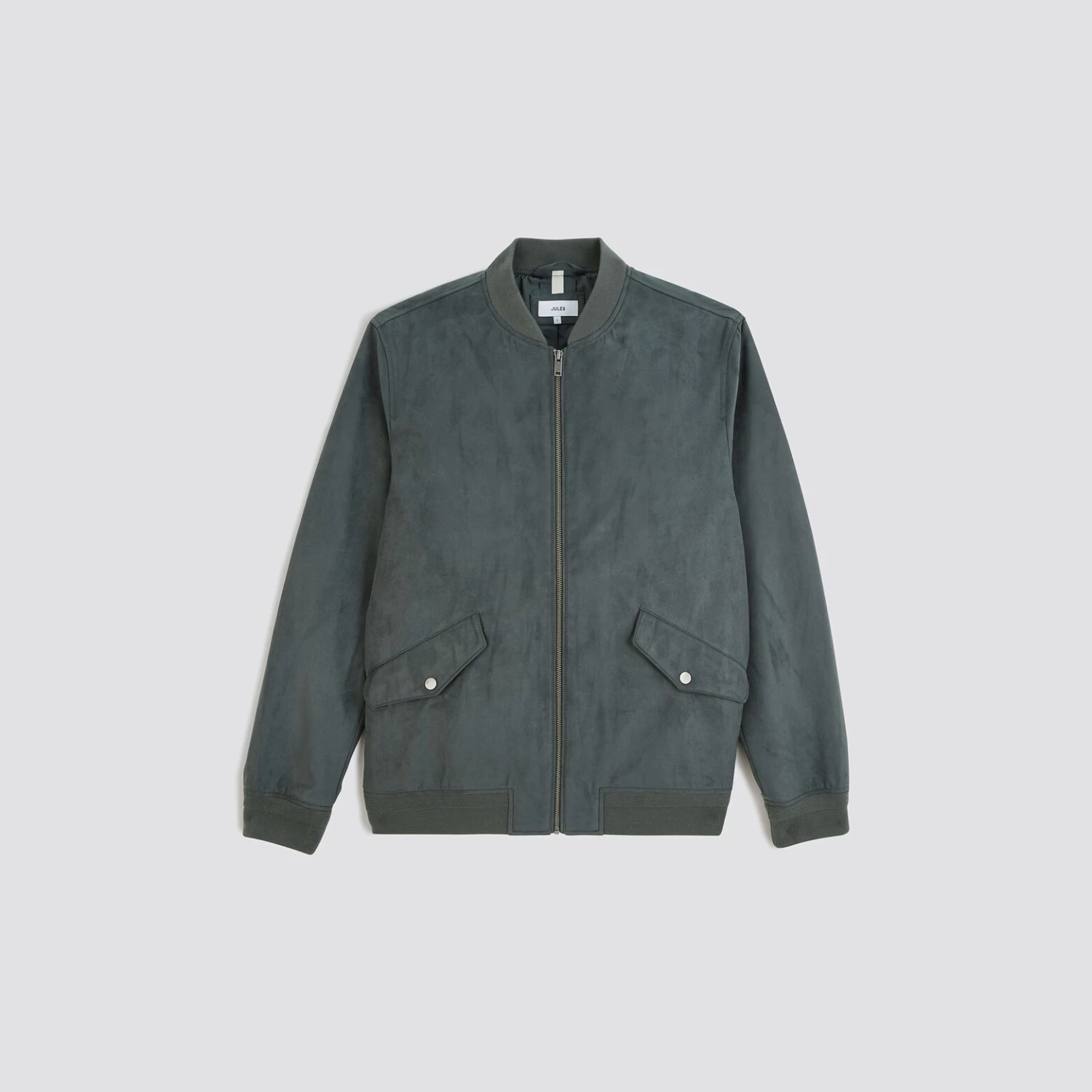 Blouson Zippé Aspect Velours 7 Blouson Zippé Aspect Velours – Image 7