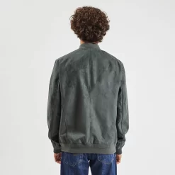 Blouson Zippé Aspect Velours 15 Blouson Zippé Aspect Velours -Trendy Soldes 1003880 18812 V3