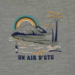 Tee Shirt Brodé -Trendy Soldes 1003929 16346 V7