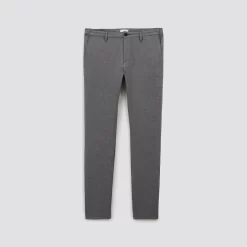 Pantalon Chino Slim Elastiqué Reliefé -Trendy Soldes 1003946 18118 V11