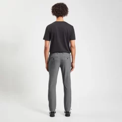 Pantalon Chino Slim Elastiqué Reliefé -Trendy Soldes 1003946 18118 V3