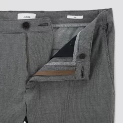 Pantalon Chino Slim Elastiqué Reliefé -Trendy Soldes 1003946 18118 V8