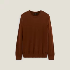 Pull Col Rond En Laine Mérinos -Trendy Soldes 1003977 17031 V11