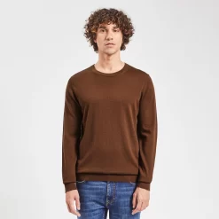 Pull Col Rond En Laine Mérinos -Trendy Soldes 1003977 17031 V2