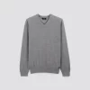 Pull Col V En Laine Mérinos