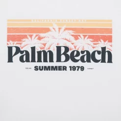 Tee Shirt Imprimé Palm Beach -Trendy Soldes 1003990 10000 V7