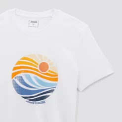 Tee Shirt Imprimé Rond Paysage -Trendy Soldes 1003996 10000 V8