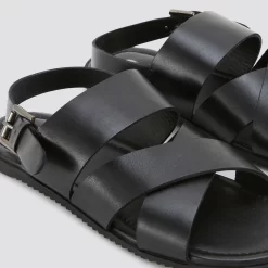 Sandales En Cuir -Trendy Soldes 1004057 18000 V3