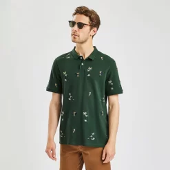 Polo Manches Courtes Piqué Brodé