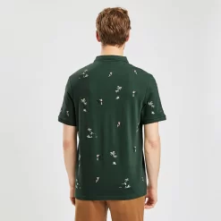 Polo Manches Courtes Piqué Brodé -Trendy Soldes 1004058 16656 V3