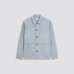 Surchemise Unie Coton Recyclé Velours