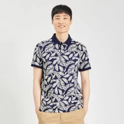 Polo Manches Courtes En Jersey Imprimé