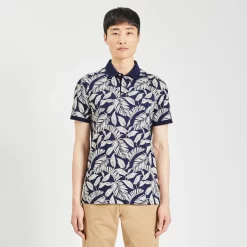 Polo Manches Courtes En Jersey Imprimé -Trendy Soldes 1004073 11863 V2