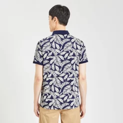Polo Manches Courtes En Jersey Imprimé -Trendy Soldes 1004073 11863 V3