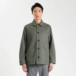 Veste 3 Poches Coton -Trendy Soldes 1004121 16710 V2