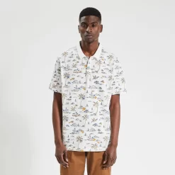 Polo Manches Courtes Jersey Imprimé -Trendy Soldes 1004133 10002 V2