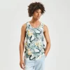 Débardeur Imprimé Fleurs Tropicales