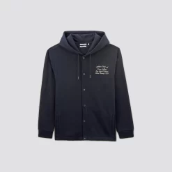 Sweat à Capuche Pressionné Brodé