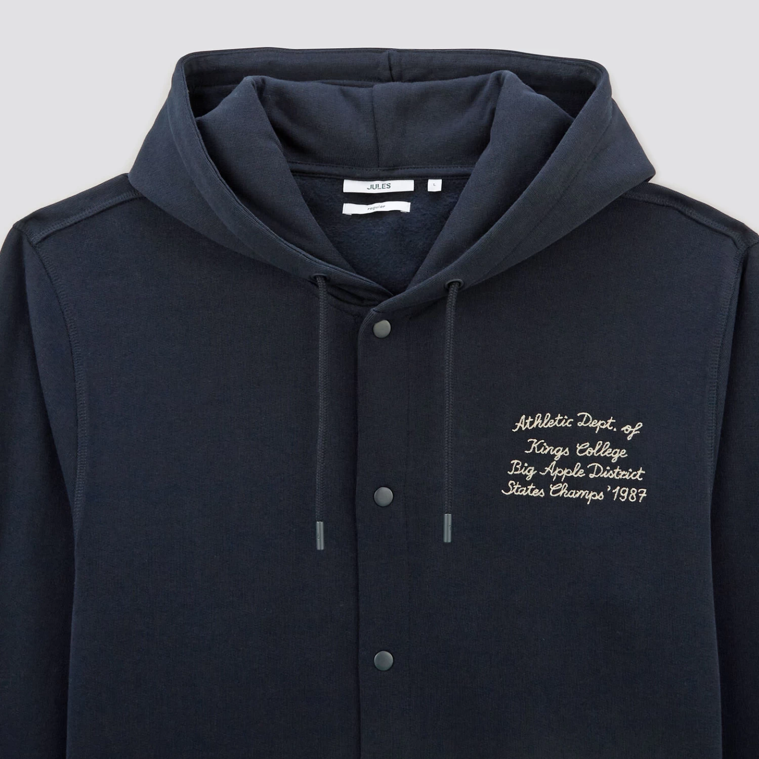 Sweat à Capuche Pressionné Brodé 2 Sweat à Capuche Pressionné Brodé – Image 2