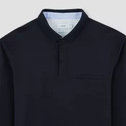 Polo Manches Longues Interlock Uni -Trendy Soldes 1004193 11863 V8